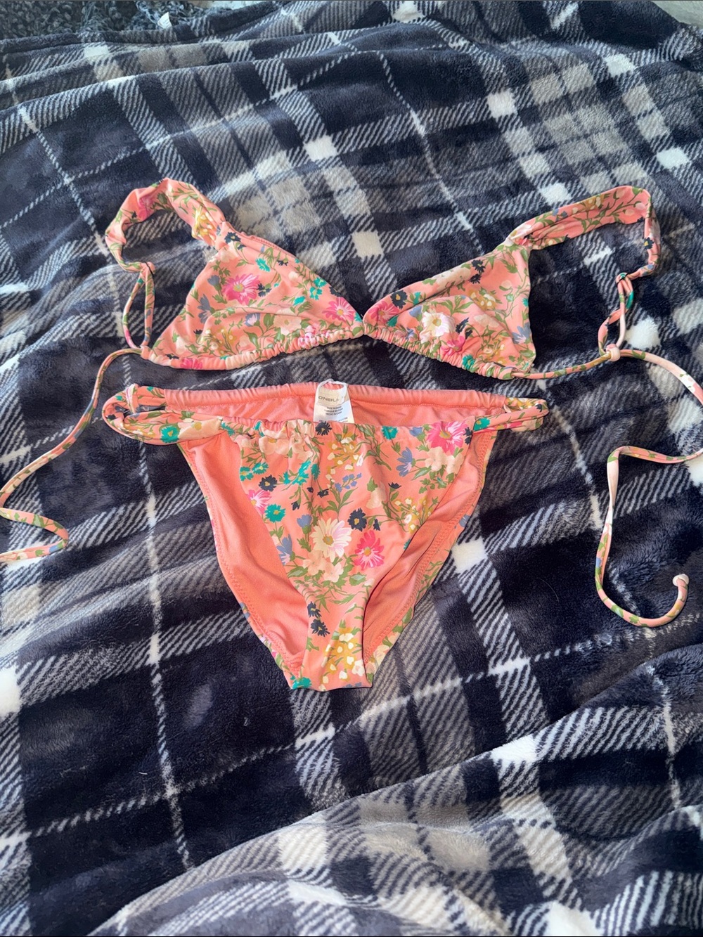 O'Neill Coral Floral String Bikini